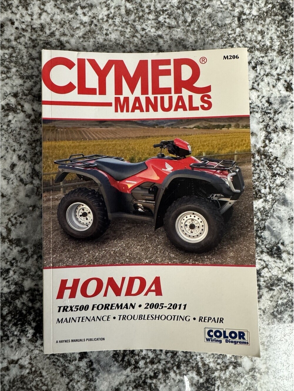 Clymer M206 Service Shop Repair Manual Honda TRX500 Foreman 2005-2011